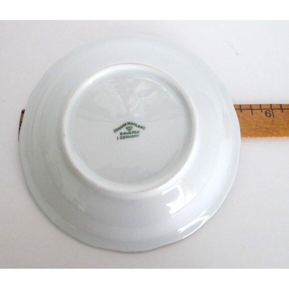 4 Johann Haviland Blue Garland Fruit Dessert Bowls Replacement Dinnerware - Picture 4 of 6